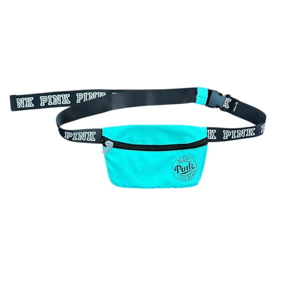 PINK Victoria's Secret Handbags - PINK Victoria's Secret Turquoise Belt Bag